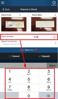 How to deposit a check using mobile deposit